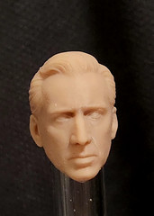 Nicolas Cage Ben Reilly Spider-Noir Custom Head Sculpt 1/18 1/12 1/10 1/6