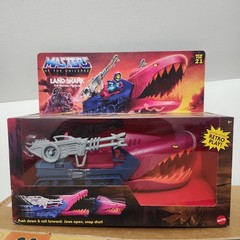 Masters of the Universe Origins LandShark Evil Monster 5.5″ Vehicle Mattel Set