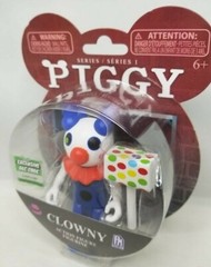 Piggy Clowny Action Figure Series 1 with Exclusive DLC Code 3.5″ Roblox Game NIB