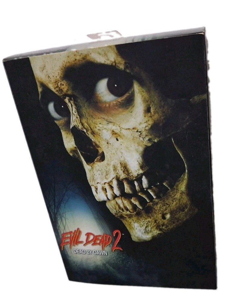 NECA Evil Dead 2 Dead By Dawn Ash Figure – Complete With Original Box