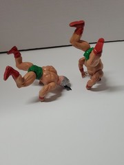 Vintage 80s Unbranded MOTU KO Bootleg Figures Lot Daton Hulka Galaxy Heroes