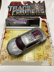 Transformers ROTF Deluxe Sideways with Cardback and Instructions