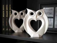 3d Printed it Adorable Love Owl Figure | Perfect Gift for Valentine s Day & H…