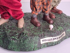 2002 “Three Stooges Golf Academy” Animated Golf Scene Works New Batteries