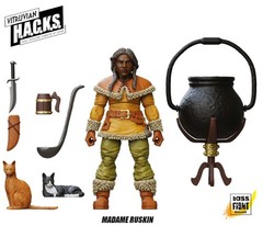 Madame Ruskin Dwarf Tavern Keeper Vitruvian H.A.C.K.S. Series 2 Fantasy 4″