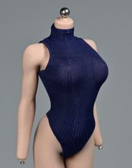 1/6 TURTLENECK Bodysuit tight FOR 12″ Female figure Phicen hot toys kumik ❶USA❶