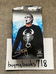 STING (AEW) UNRIVALED LAST MATCH ACTION FIGURE – 1 OF 3000