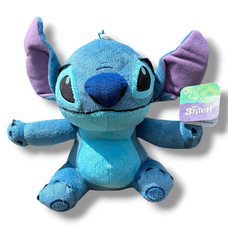 Genuine Disney Stitch 7″ Soft Stuffed Blue Plush Animal Alien Toy – Brand NEW