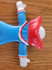 Larry Harmon’s Bozo The Clown 1987 Bendable Rubber 6″ Tall Toy Figure by Jesco –