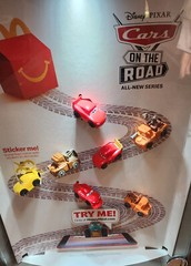 2022 McDonald’s Happy Meal Toys Disney Pixar Lightning Mcqueen Cars on the Road