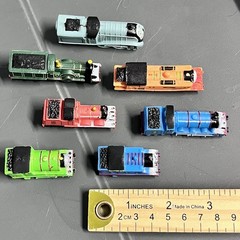 Thomas The Train Mini Figures PVC Tank Engine Vinyl Small Cake Topper Lot 7pc