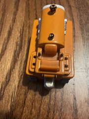 Thomas The Train Terence Diecast Metal Tractor Take Play Rubber Tracks Orange