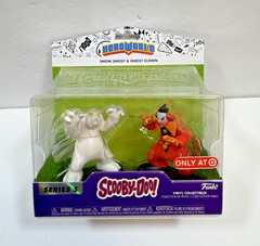 SNOW GHOST & GHOST CLOWN Scooby-Doo FUNKO Hero World 4″ Figures Target Exclusive