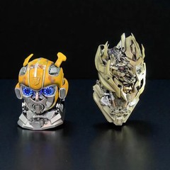 Original Killerbody 1:1 Bumblebee Helmet-English Voice Control, Cosplay Mask