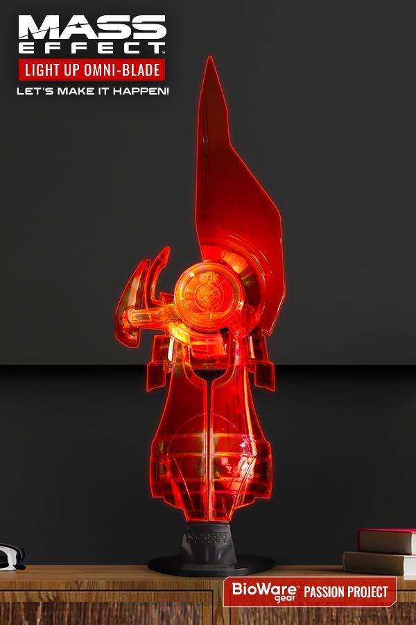 Bioware Light Up Omni Blade Replica MASS EFFECT ABS Plastic H51CM