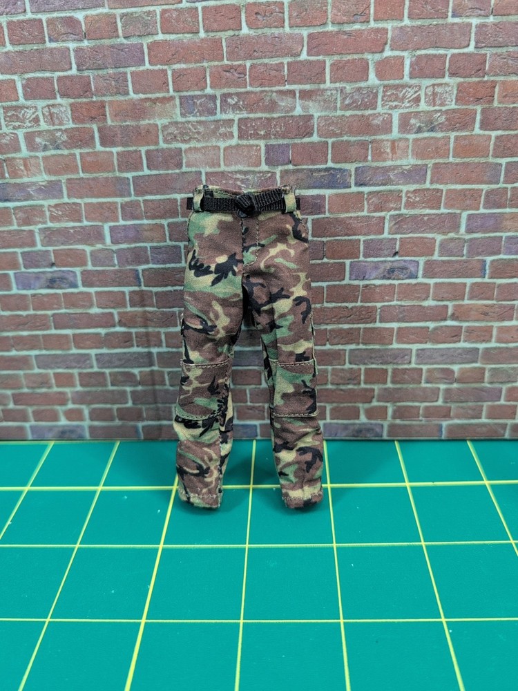 1/12 Scale Camo Pants & Belt for THIN Build 6″ Figures *US SELLER & I SHIP DAILY