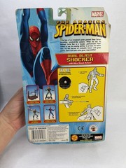 TOY BIZ AMAZING SPIDER-MAN STEALTH VENOM and DUAL BLAST SHOCKER ACTION FIGURE