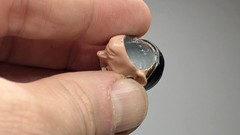 1:12 custom painted common goon, thug, thief, generic bad guy head sculpt