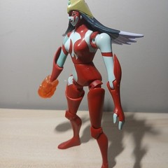 Yu-Gi-Oh GX Elemental Hero Flame Wingman Avian Burstinatrix Joynt Figure Vintage