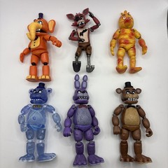 Funko Five Nights At Freddys FNAF Action Articulated Figure Lot Of 6 2019-2022