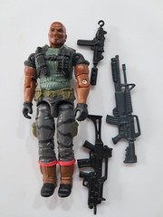 Gi Joe Roadblock V15 Heavy Assault Squad Figure Complete Rare Great Shape