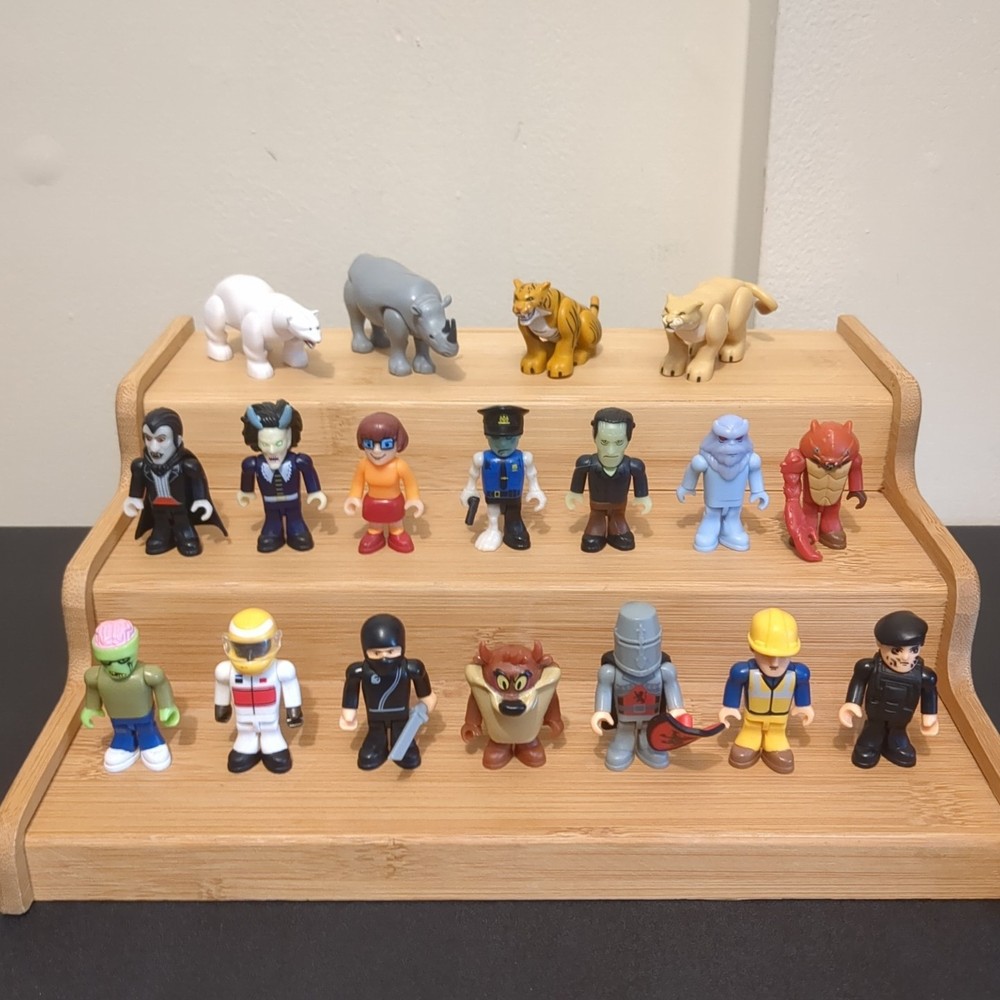 CB Character Building Micro Mini Figures Assorted Series Lot of 18