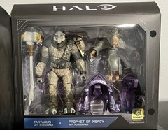 World of HALO Tartarus & Prophet of Mercy Figure 2 Pack Jazwares Vault Exclusive