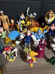 Lot of 45 Disney + Figurines Cake Toppers & Toy Figures Princess & More!
