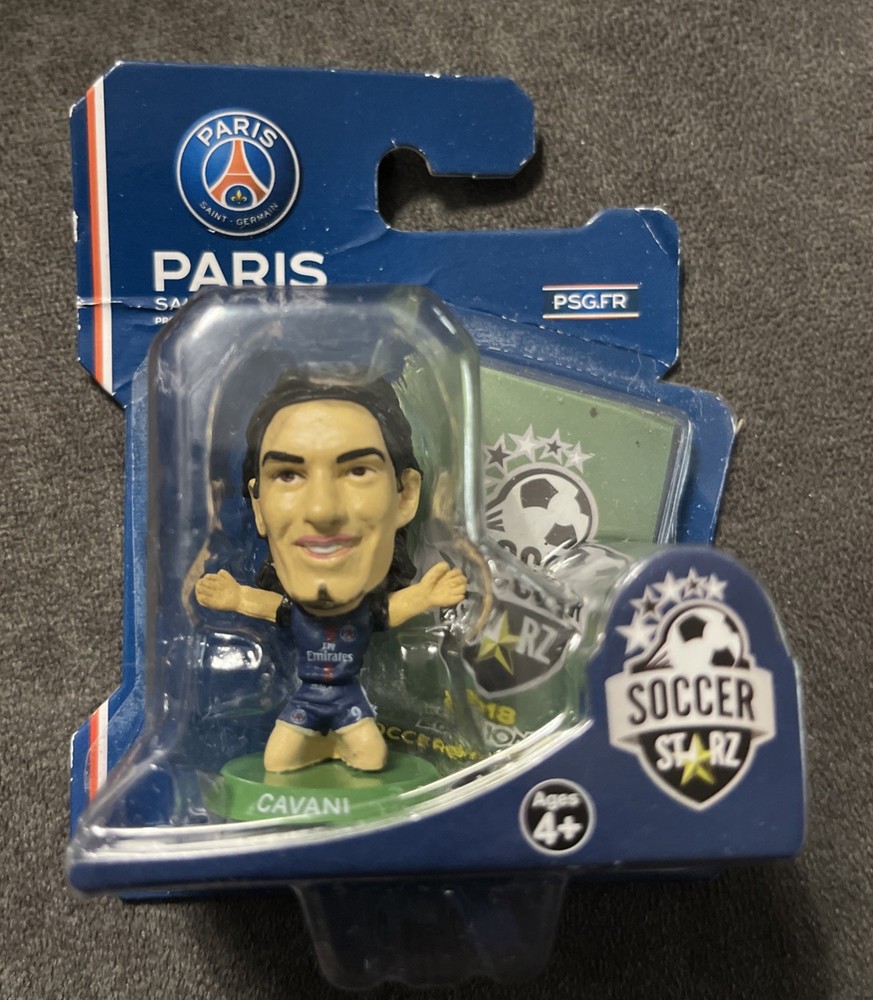 🔥2018 SoccerStarz – Paris St Germain Cavini – Home Kit (Classic Kit) /Figures