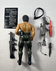 1986 Coleco Rambo Force of Freedom JOHN J RAMBO (Big Head) – Incomplete