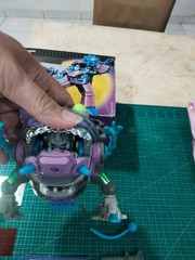 Vintage 1986 G1TF Transformers Decepticon Sharkticon Gnaw Complete Pristine