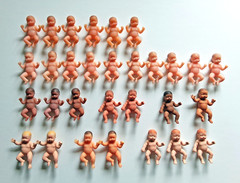 Zuru My Mini Baby Series 1 & Series 2 Lot of 30 Collectible Baby Dolls