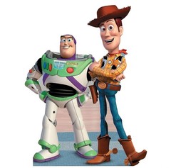 Disney Pixar Toy Story Buzz & Woody 60″ Cardboard Stand-Up Cutout