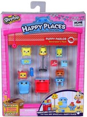 SHOPKINS – Happy Places Puppy Parlor Decorator’s – Set is Complete – EUC