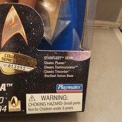 Playmates Toys Star Trek Starfleet Edition Lieutenant Uhura Action Fig VTG NOS
