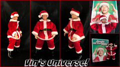 Custom 8″ Mego Arnold Schwarzeneger Howard Jingle all the way Action Figure