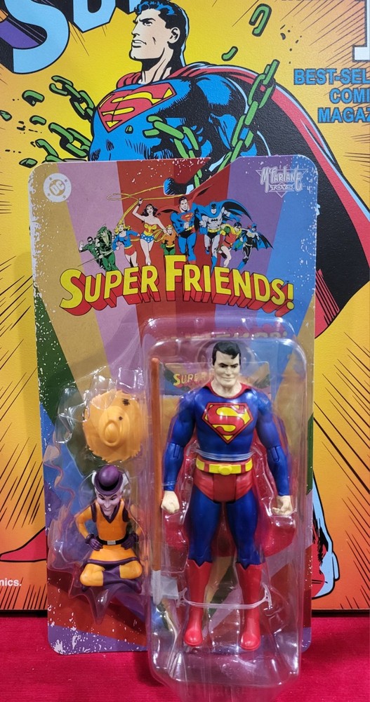 DC Retro Wave 16 Super Friends Superman and Mr. Mxyzptlk 6-Inch Scale Figure