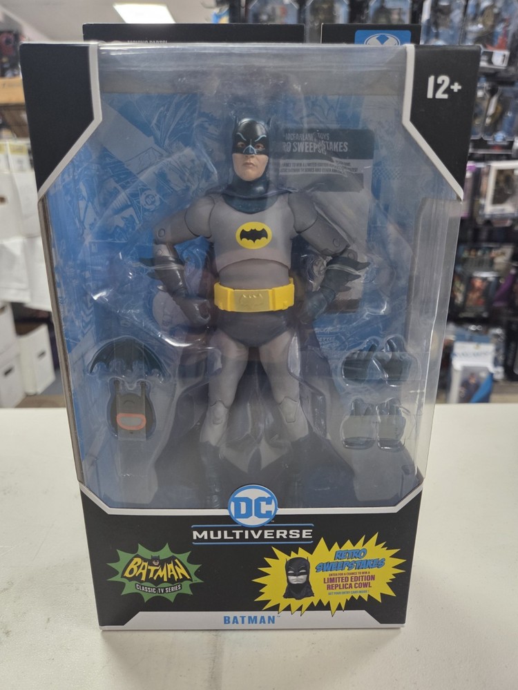 BATMAN ’66 McFarlane Toys DC Multiverse Adam West Figure New Sealed SEE PICTURES