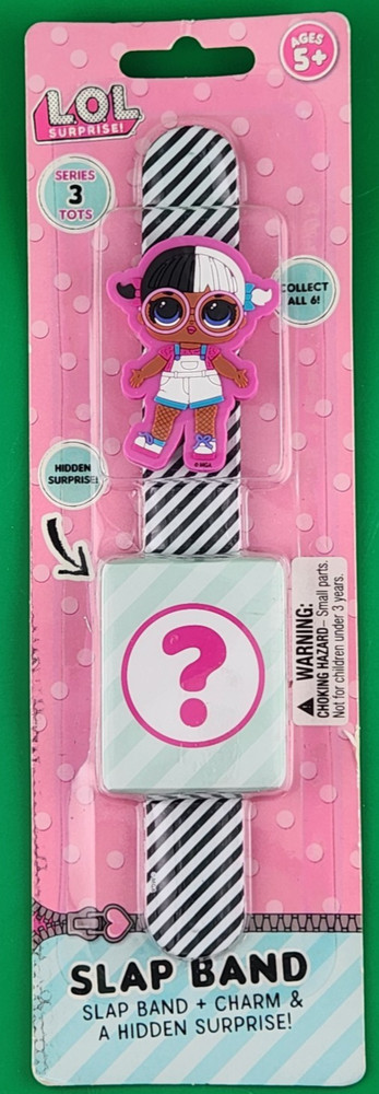 L.O.L. Surprise! Slap Band & Charm from Series 3 Tots, “N.B. Next Door”charactor