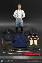 DID US Civil War Union Army Lieutenant John Dunbar NS80175 1/6 ACTION FIGURE TOY