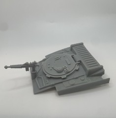 Vintage Star Wars Kenner AT-ST Scout Walker Canopy Hatch & Gun Repro Part 1981