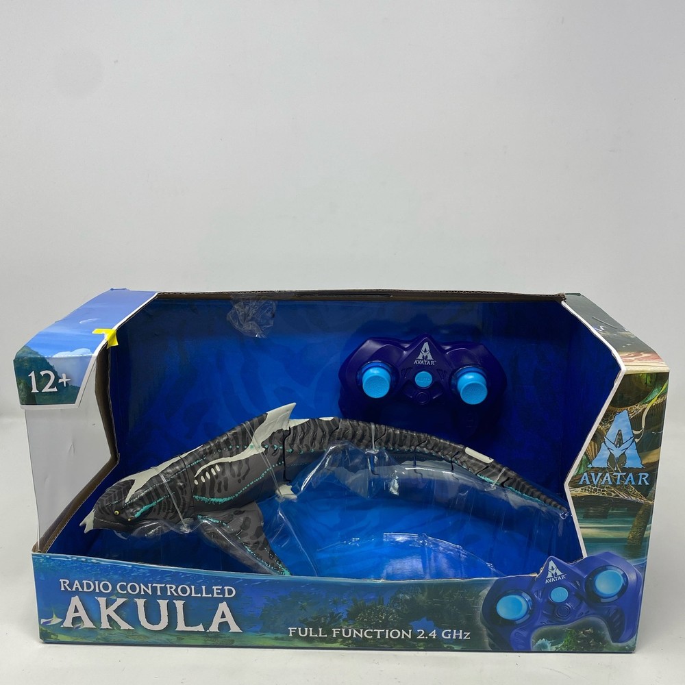 McFarlane Toys Avatar Akula 14in RC Figure, Gray/Blue 2.4GHz