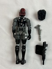 GI Joe Unreleased Baroness Prototype Figure w/ Gray Outfit & Red Hair Cobra 2003