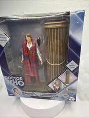 Doctor Who Castrovalva Fifth 5th Dr w Master’s TARDIS Action Figure Set NEW Nice