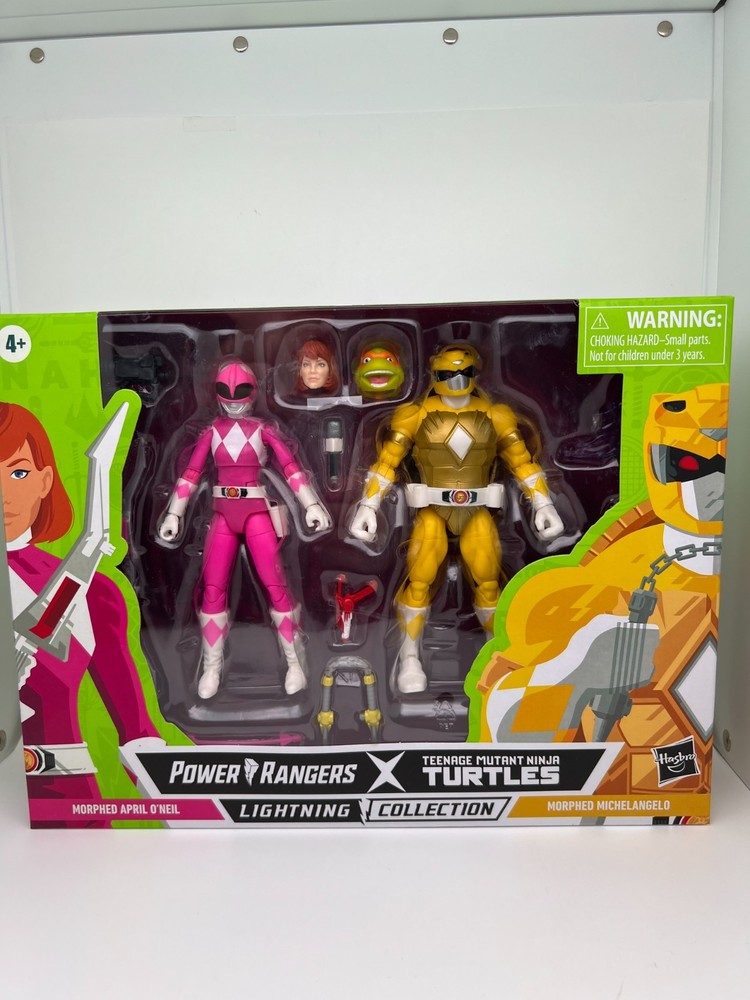 Power Rangers X Teenage Mutant Ninja Turtles Lightning Collection. You choose.