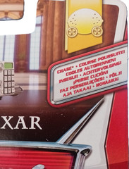 Disney Pixar Cars Marcelo and Marco Lemons Chase Mattel Canada Card