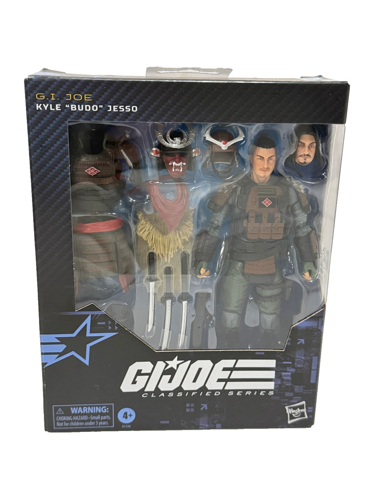 GI Joe Kyle Budo Jesso Classified Series Action Figure 174, 19 Pieces, Age 4+