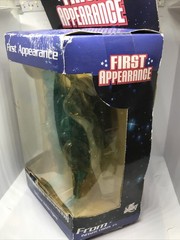 First Appearance Series 4 Blue Beetle Stealth Variant Action Figure Damaged Box