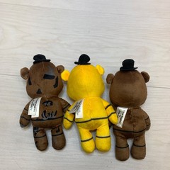 Lot x 3 Five Nights At Freddy’s 10 years 8″inch Nightmare Freddy Plush