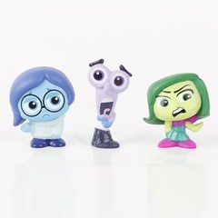 9Pcs/Set Mini inside Out 2 Action Figure Toy Cartoon Movie Joy Anxiety Anger Sad